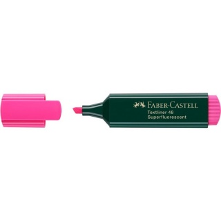 Faber-Castell Textmarker Textliner 48 Superfluorescent 154828 rosa