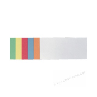 Franken Moderationskarte UMZS102099 rechteckig farbig 300er Pack