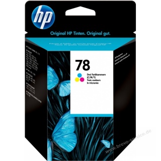 HP 78 Tintenpatrone C6578D color