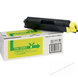 Kyocera Toner-Kit TK-590Y 1T02KVANL0 gelb