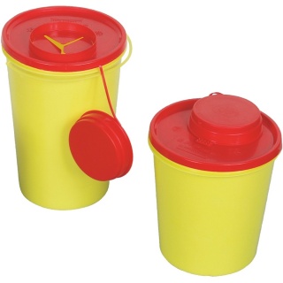 Ampri Kanlen-Entsorgungsboxen L-09301 1,5 Liter gelb