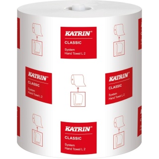 Katrin Handtuchrollen Classic System L2 460232 2-lagig weiß 6er Pack