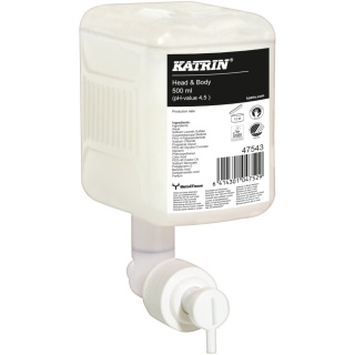 Katrin Head & Body Shower Gel 47543 mit Pumpe 500 ml