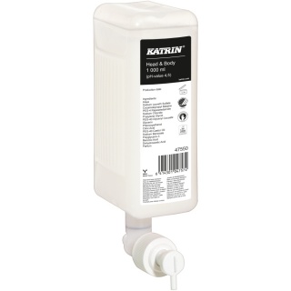 Katrin Head & Body Shower Gel 47550 mit Pumpe 1000 ml