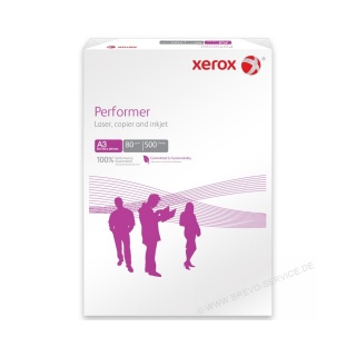 Kopierpapier Xerox Performer 003R90569 ECF A3 - 500 Blatt