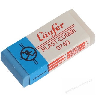 Lufer Radierer Plast-Combi 0740