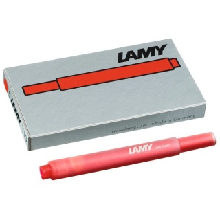 Lamy Tintenpatrone T 10 1202076 rot 5er Pack