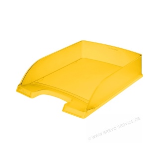 Leitz Briefablage Standard Plus 52270010 DIN A4 frost gelb