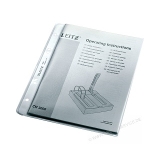 Leitz PP-Prospekthüllen 47050003 DIN A5 transparent 100er Pack