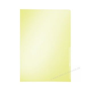 Leitz Sichthüllen 41000015 DIN A4 gelb 100er Pack