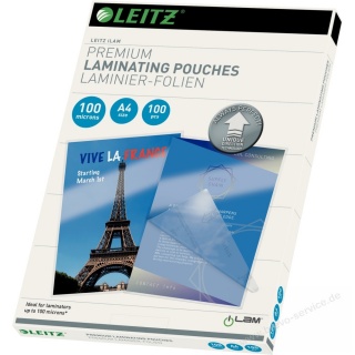 Leitz Heilaminierfolien iLAM UDT 74800000 A4 100er Pack