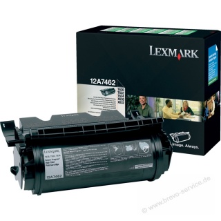 Lexmark Toner 12A7462 schwarz