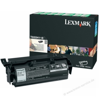 Lexmark Toner T650H11E Prebate schwarz