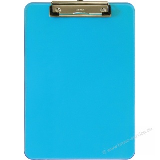 Maul Schreibplatte MAULneon 2340631 DIN A4 transparent blau