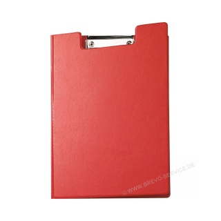 Maul Schreibplatte mit Klappe 2339225 DIN A4 Folienberzug rot