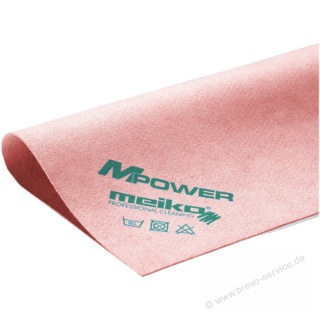 Meiko Microfasertuch Mpower 966730 40 x 40 cm rot 5er Pack