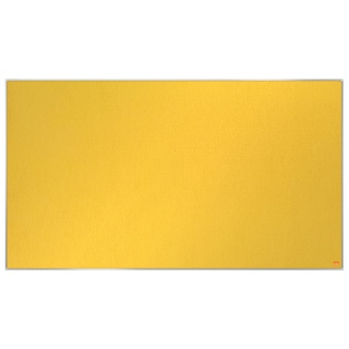 Nobo Filz-Pinnwand Impression Pro Widescreen 1915431 122 x 69 cm gelb