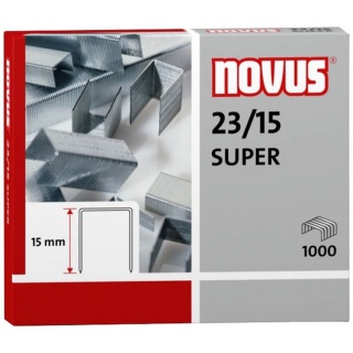 Novus Blockhefterklammern 23/15S 042-0044 1000er Pack