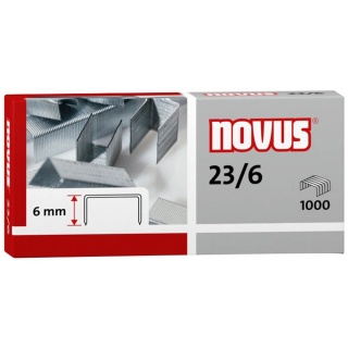 Novus Blockhefterklammern 23/6 042-0039 1000er Pack