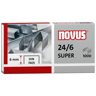 Novus Heftklammern 24/6 Super 040-0026 1000er Pack