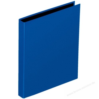 Pagna Ringbuch Basic Colours 2040606 DIN A5 2-Ringe 25 mm blau