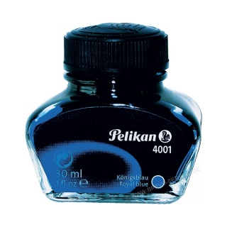 Pelikan Tinte 4001 30 ml Glas knigsblau