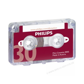 Philips Diktier Mini-Kassetten LFH0005