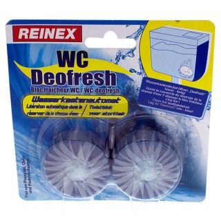 Reinex WC-Deofresh Wasserkastenautomat blau 2er Pack