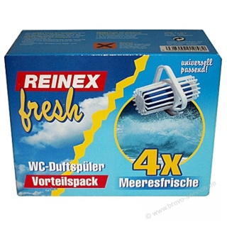 Reinex fresh WC-Duftspüler Meeresfrische 4er Pack
