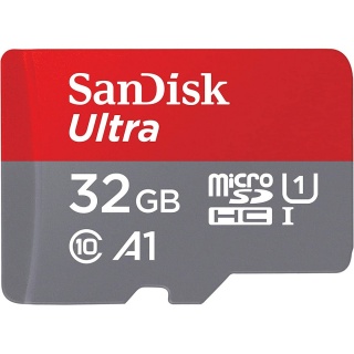 SanDisk Ultra microSDHC Speicherkarte SDSQUA4-032G-GN6MA 32 GB