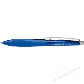Schneider Kugelschreiber Haptify 135303 M blau