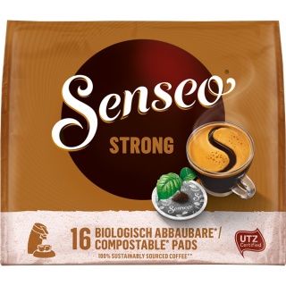 Senseo Kaffeepads Strong 4051954 16er Pack
