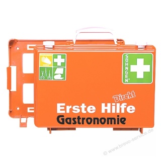 Shngen Erste Hilfe Koffer Direkt Gastronomie 037008 DIN13157 orange