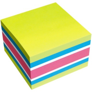 Soennecken Haftnotizen 5839 75 x 75 mm gelb blau wei pink