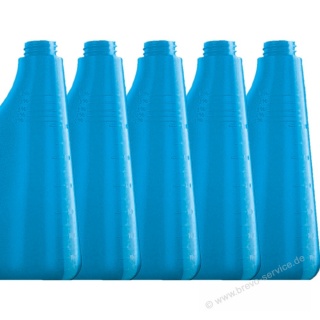 Sprhflasche leer ohne Sprhkopf 600 ml blau