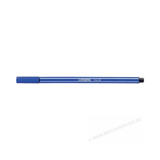 Stabilo Fasermaler Pen 68 1 mm blau