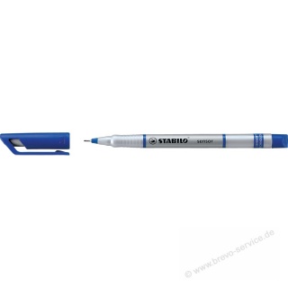 Stabilo Fineliner sensor 189/41 0,3mm blau