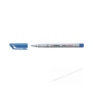 Stabilo OH-Pen Folienschreiber 851 S non-permanent blau