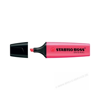 Stabilo Textmarker Boss Keilspitze 2 - 5 mm rosa