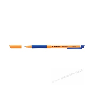 Stabilo Tintenroller pointVisco 1099/41 0,5 mm blau