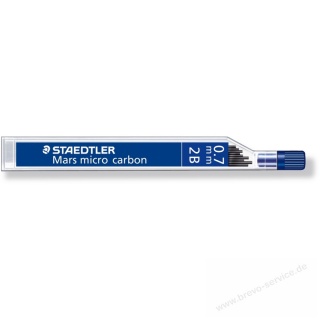 Staedtler Feinminen micro carbon 250 07-2B 0,7 mm 12er Pack