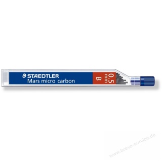Staedtler Feinminen micro carbon 250 05-B 0,5 mm 12er Pack