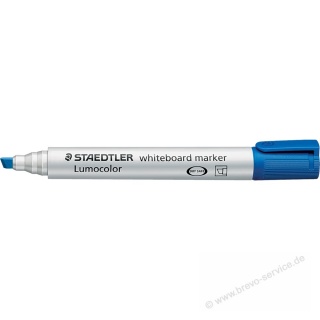 Staedtler Lumocolor Whiteboard Marker 351B Keilspitze blau