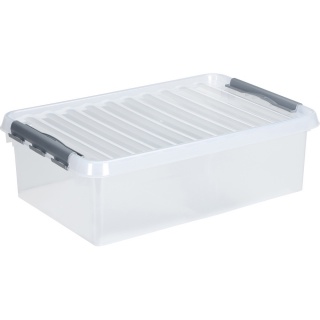 Sunware Aufbewahrungsbox Q-line H6164302 32 Liter transparent