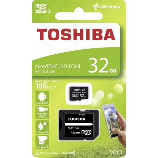 TOSHIBA Speicherkarte microSDHC M203 32 GB