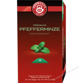 Teekanne Tee Premium Pfefferminze 20er Pack
