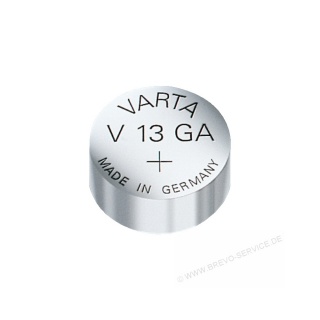 Varta Batterie Knopfzelle V13GA/LR44