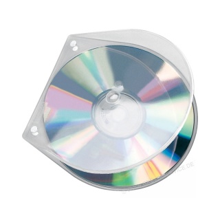 Veloflex CD-DVD Hüllen Velobox 4365000 transparent 10er Pack