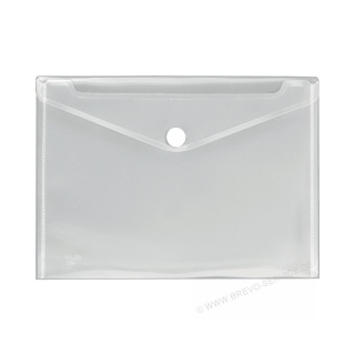 Veloflex Dokumententasche 4530100 A4 Klettverschluss transparent 10er Pack