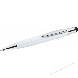 Wedo Multifunktionsstift Touch Pen Mini 26115000 2 in 1 weiß